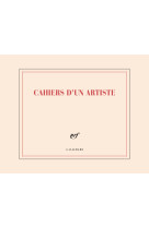 Carnet de dessin "cahiers d'un artiste" (papeterie)