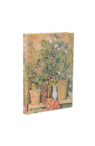 Carnet pb pots en terre cuite et fleurs de cézanne midi n.l. 144pg