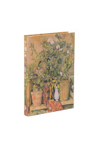 Carnet pb pots en terre cuite et fleurs de cézanne mini n.l. 176pg