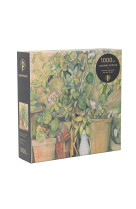 Puzzles pots en terre cuite et fleurs de cézanne