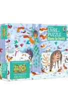 Dans la forêt - coffret livre et puzzle - dès 5 ans