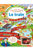 Le train - livre avec un jouet à remonter - dès 3 ans