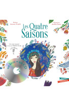 Les quatre saisons - livre cd petit format