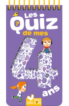 Les quiz de mes 4 ans