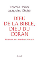 Dieu de la bible, dieu du coran