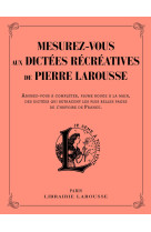 Mesurez vous aux dictees recreatives