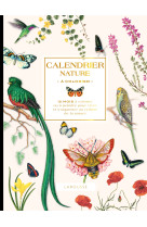 Calendrier nature a colorier