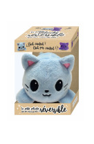 La petite peluche chat reversible qui dit tout de moi !