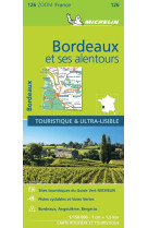 Carte zoom bordeaux et ses alentours