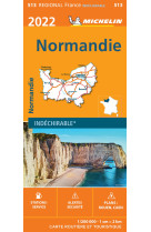 Carte régionale normandie 2022