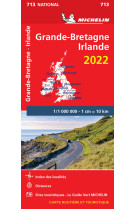 Carte nationale grande-bretagne, irlande 2022