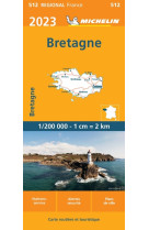 Carte régionale bretagne 2023