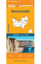 Carte régionale normandie 2025