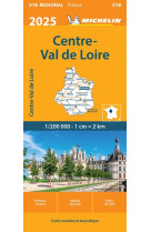 Carte régionale centre - val de loire 2025