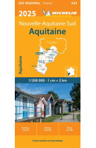 Carte régionale aquitaine 2025