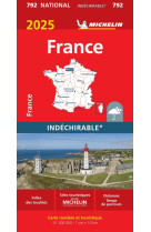 Carte nationale france 2025 - indéchirable