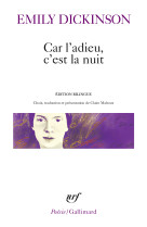 Car l'adieu, c'est la nuit