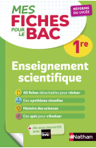 Mes fiches abc pour le bac enseignement scientifique 1re