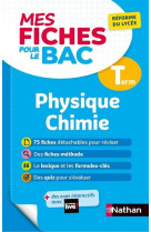 Mes fiches pour le bac physique chimie terminale