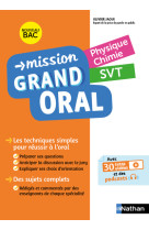 Mission grand oral - physique chimie - svt