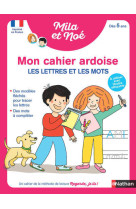 Mon cahier ardoise - les lettres et les mots dès 5 ans