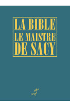 La bible le maistre de sacy