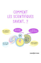 Comment les scientifiques savent...?