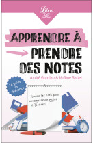 Apprendre à prendre des notes