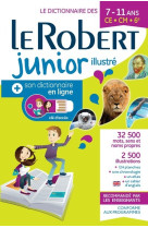 Le robert junior illustré et son dictionnaire en ligne + clé