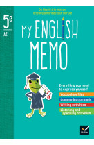 My english memo - anglais 5e- éd. 2022