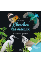 Cartes à gratter - cherchez les oiseaux