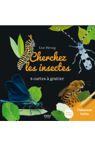 Cartes à gratter - cherchez les insectes