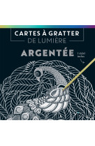 Cartes à gratter de lumière : argentée