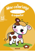 Mon coloriage à emporter (3-5 ans) (vache)