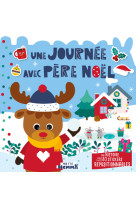 Mon p'tit hemma - histoire avec stickers repositionnables - une journée avec père noël - une histoire avec plus de 80 stickers repos