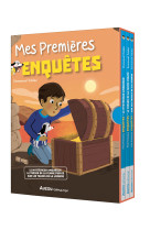 Coffret bibliothèque 3 - mes premières enquêtes - tomes 7 à 9