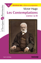 Les contemplations livres i à iv - classiques et patrimoine