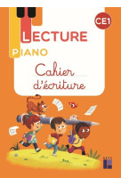 Lecture piano ce1 - cahier d'écriture