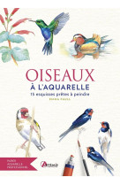 Oiseaux à l'aquarelle