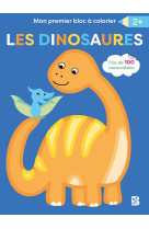 Mon premier bloc à colorier les dinosaures