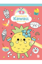 Kawaii bloc à colorier délices à gogo