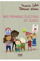 Nos premières élections en classe