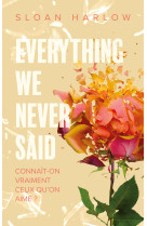 Everything we never said - connaît-on vraiment ceux qu'on aime ?