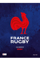 Calendrier mural officiel du xv de france 2024