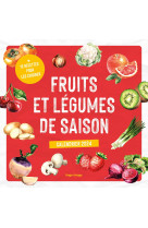 Calendrier mural fruits et légumes de saison 2024