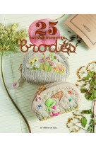 25 sacs & pochettes brodés