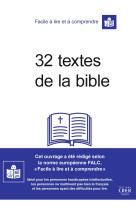 32 textes de la bible