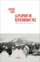 La plupart ne reviendront pas