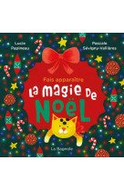 Fais apparaître la magie de noël - tout carton - dès 3 ans.