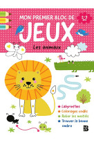 Mon premier bloc de jeux - les animaux